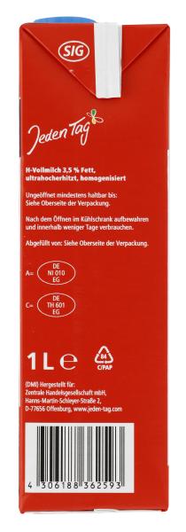 Jeden Tag H-Milch 3,5%